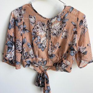 Flower Crop Top